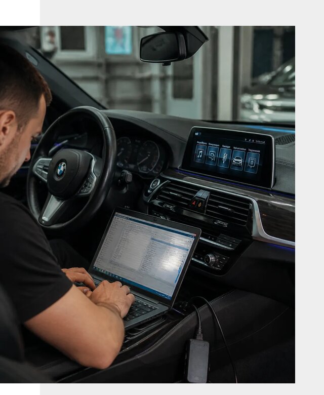 Русификация мультимедиа BMW для авто под ключ в Людинове