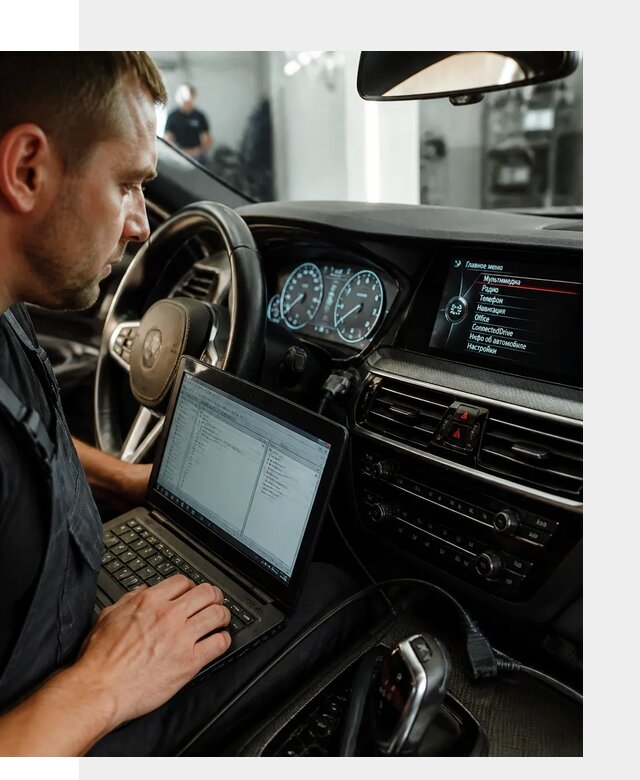Русификация приборной панели BMW для авто в Людинове от компании