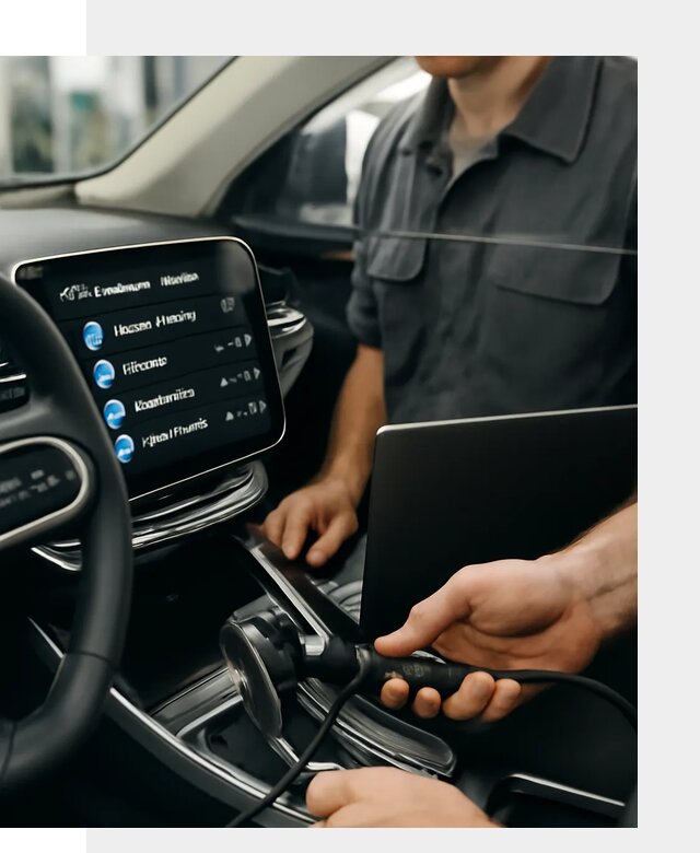 Установка приложений Geely для мультимедиа автомобиля в Людинове