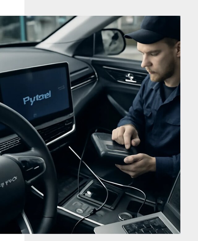 Русификация автомобилей Jetour с адаптацией меню в Людинове