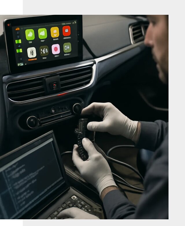 Активация Apple CarPlay в Людинове для штатной мультимедиа