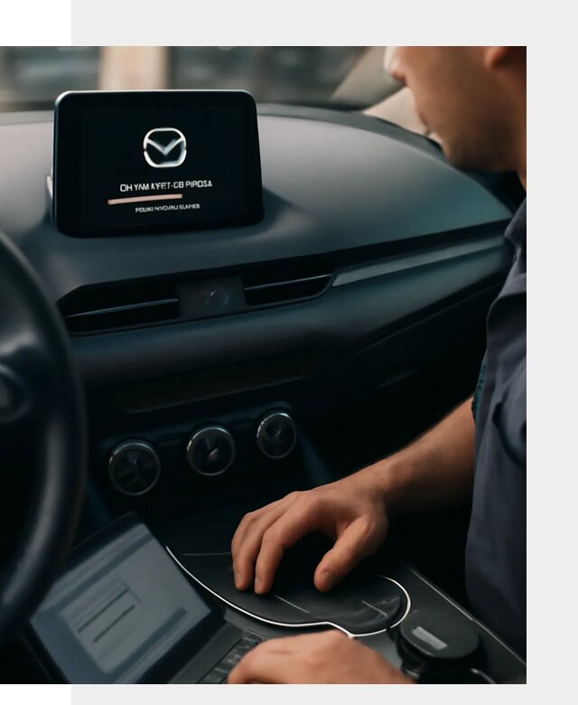 Установка приложений Mazda на мультимедийную систему в Людинове